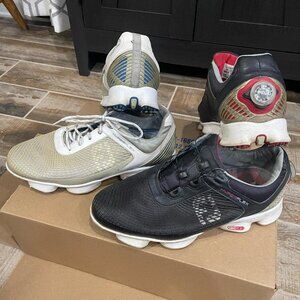Used Footjoy Golf Shoes for Men - TWO Pairs Hyperflex - Size 9W/9.5W